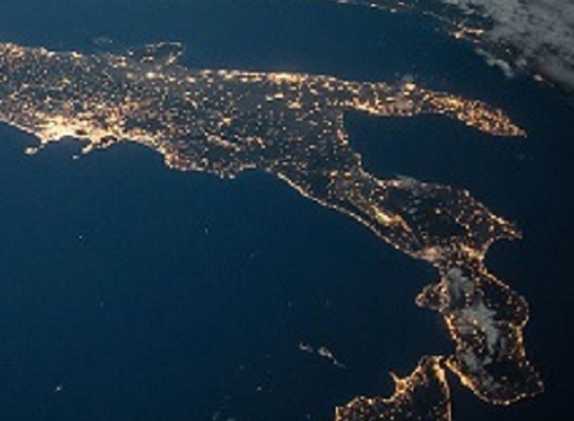Foto-Numeri Economia-Mappa Sud Italia