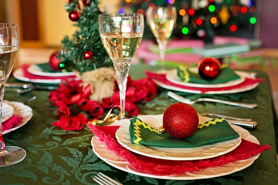 Green Style-Tavolo di Natale-christmas-table-1909796_960_720